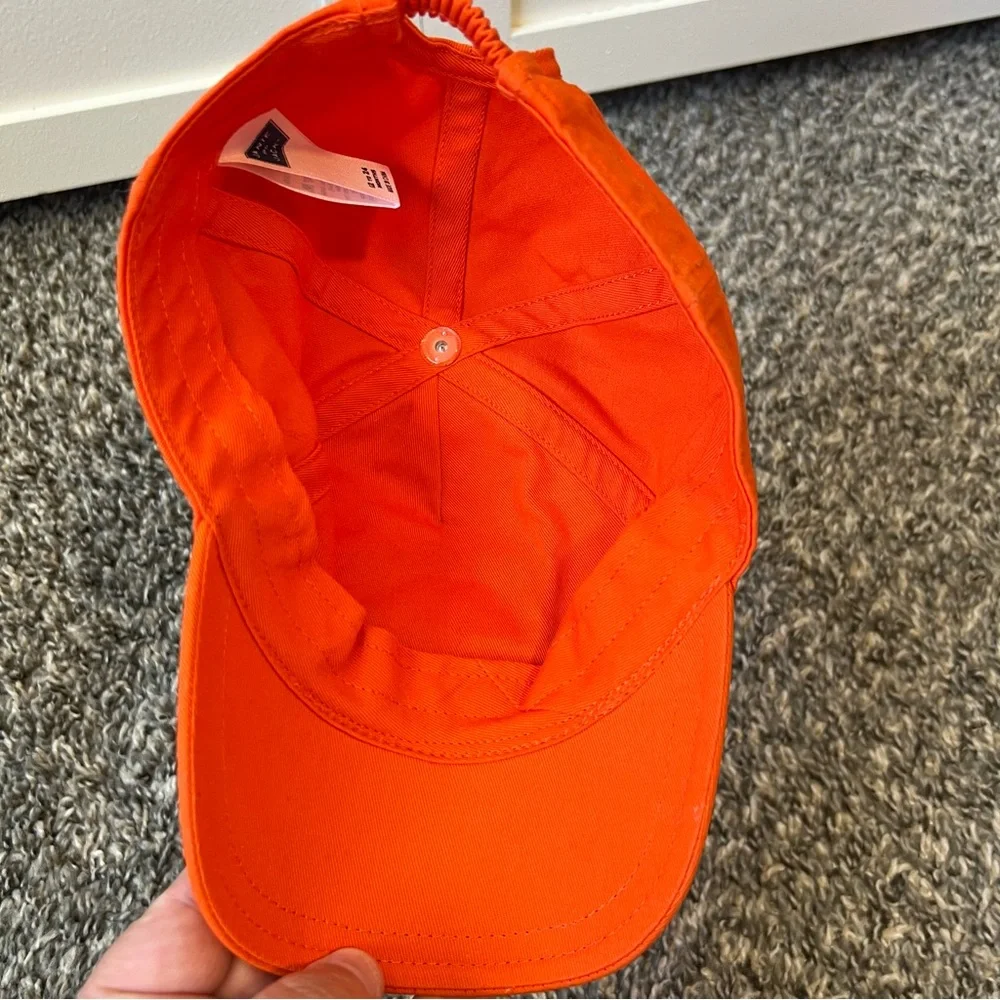 Janie And Jack Sport Infant‎ Toddler Orange Baseball Cap Size 12-24 Months